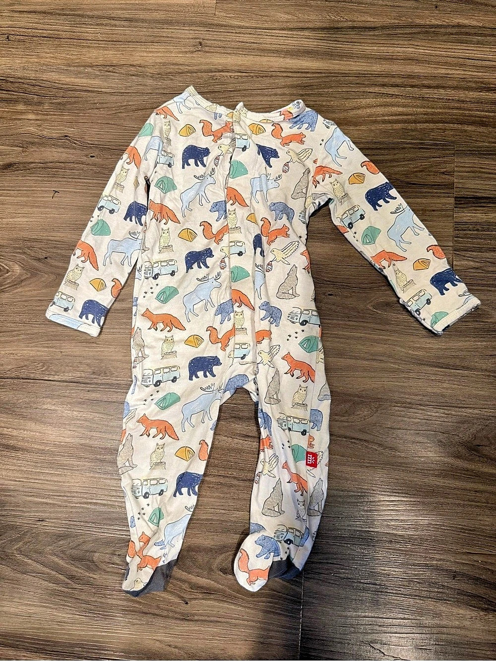 magnetic me Wonderful Wildlife Modal Magnetic Footie 3-6M